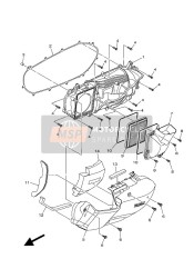 B74E54510000, Gasket, Crankcase, Yamaha, 0